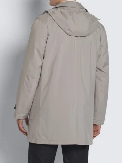 Clearance Brioni Lead grey Performa raincoat