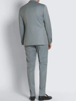 Sale Brioni herringbone wool Amalfi suit Light blue