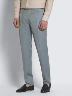 Sale Brioni herringbone wool Amalfi suit Light blue