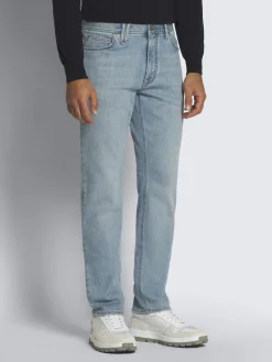 Best Brioni organic stretch cotton Meribel jeans Light blue