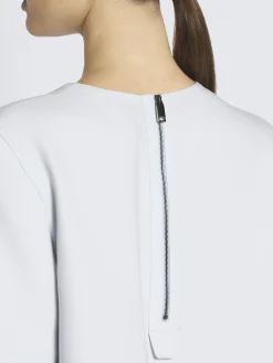 Clearance Brioni Light blue silk cady T-shirt