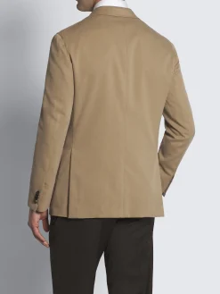 Best Brioni silk Soffio jacket Light brown