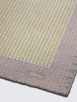 Best Brioni and dusty pink checked silk pocket square Lime green