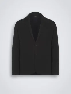 Sale Brioni cashmere and silk blazer Midnight Blue
