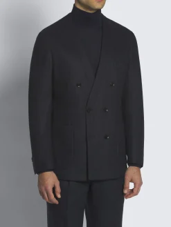 Clearance Brioni cashmere jersey Jardigan Midnight Blue