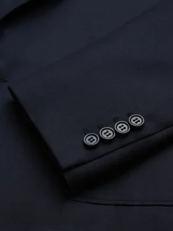 New Brioni cashmere twill and silk Ravello jacket Midnight Blue