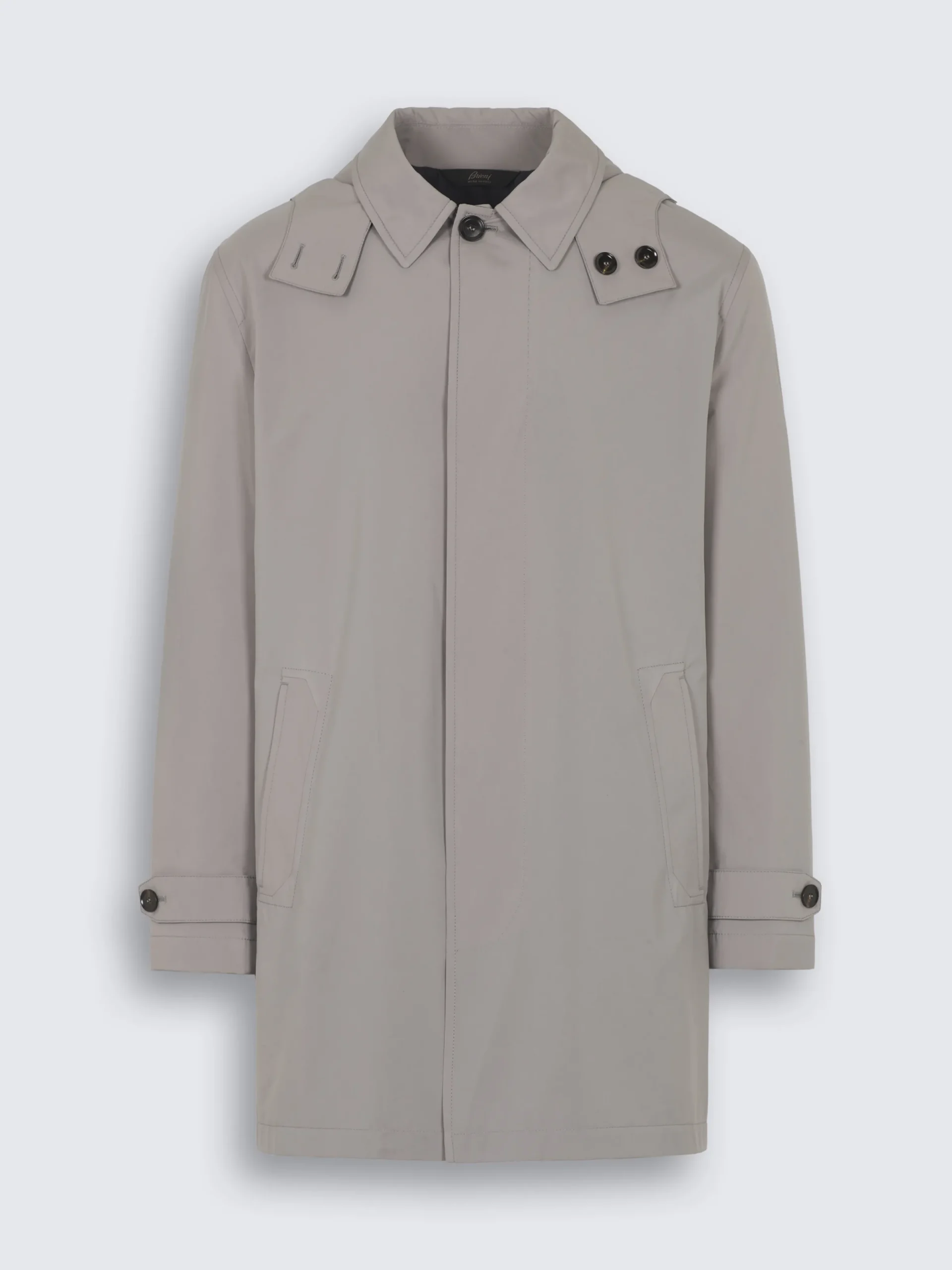 Online Brioni Midnight blue cotton and cashmere denim jeans