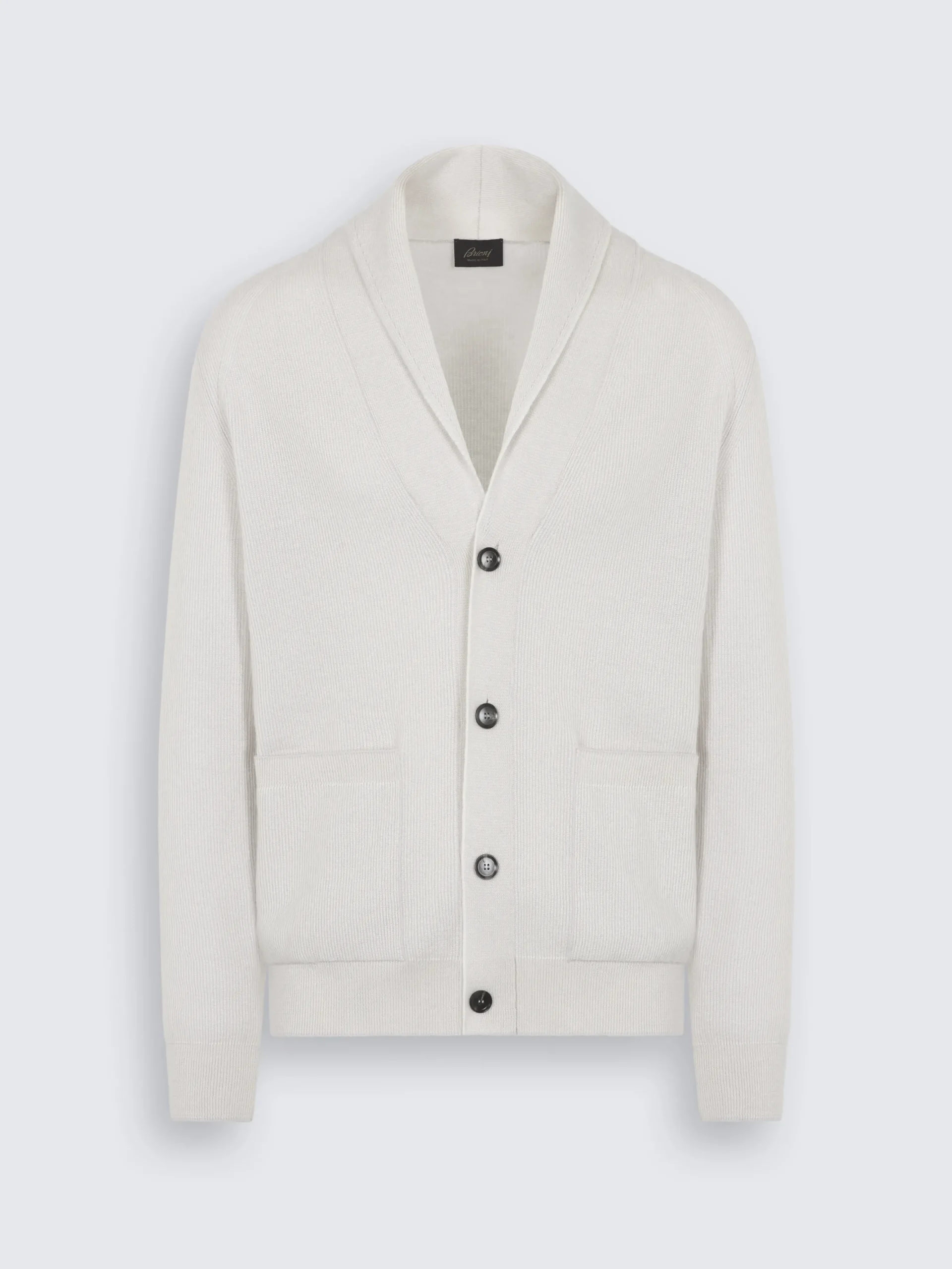 Online Brioni Midnight blue cotton and cashmere denim jeans