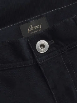 Sale Brioni cotton corduroy Chamonix jeans Midnight Blue