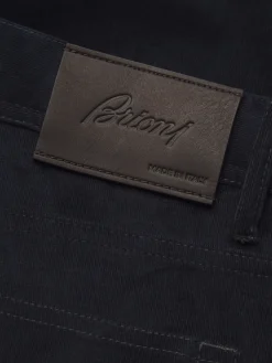 Sale Brioni cotton corduroy Chamonix jeans Midnight Blue