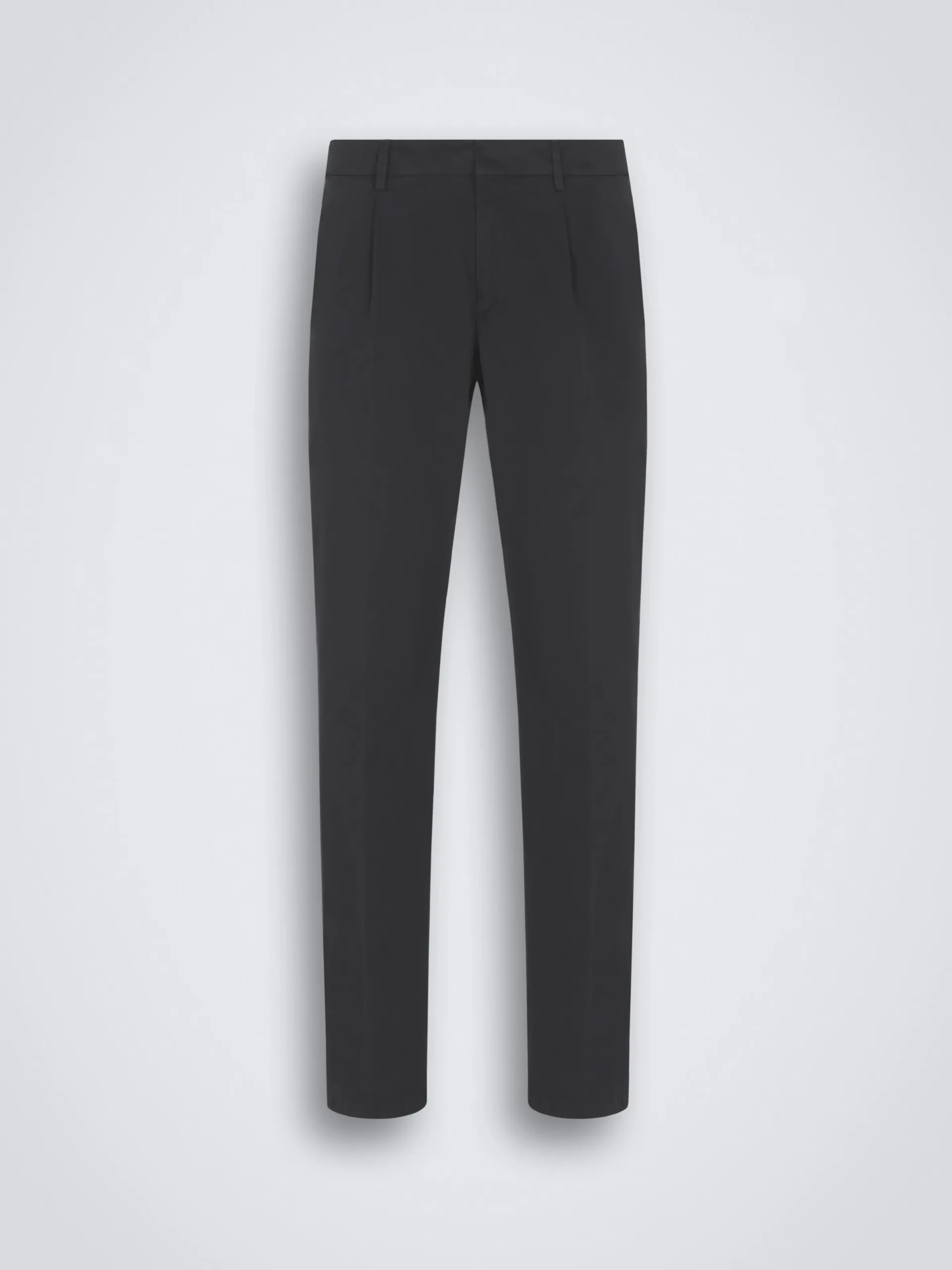 Clearance Brioni organic stretch cotton Pienza trousers Midnight Blue