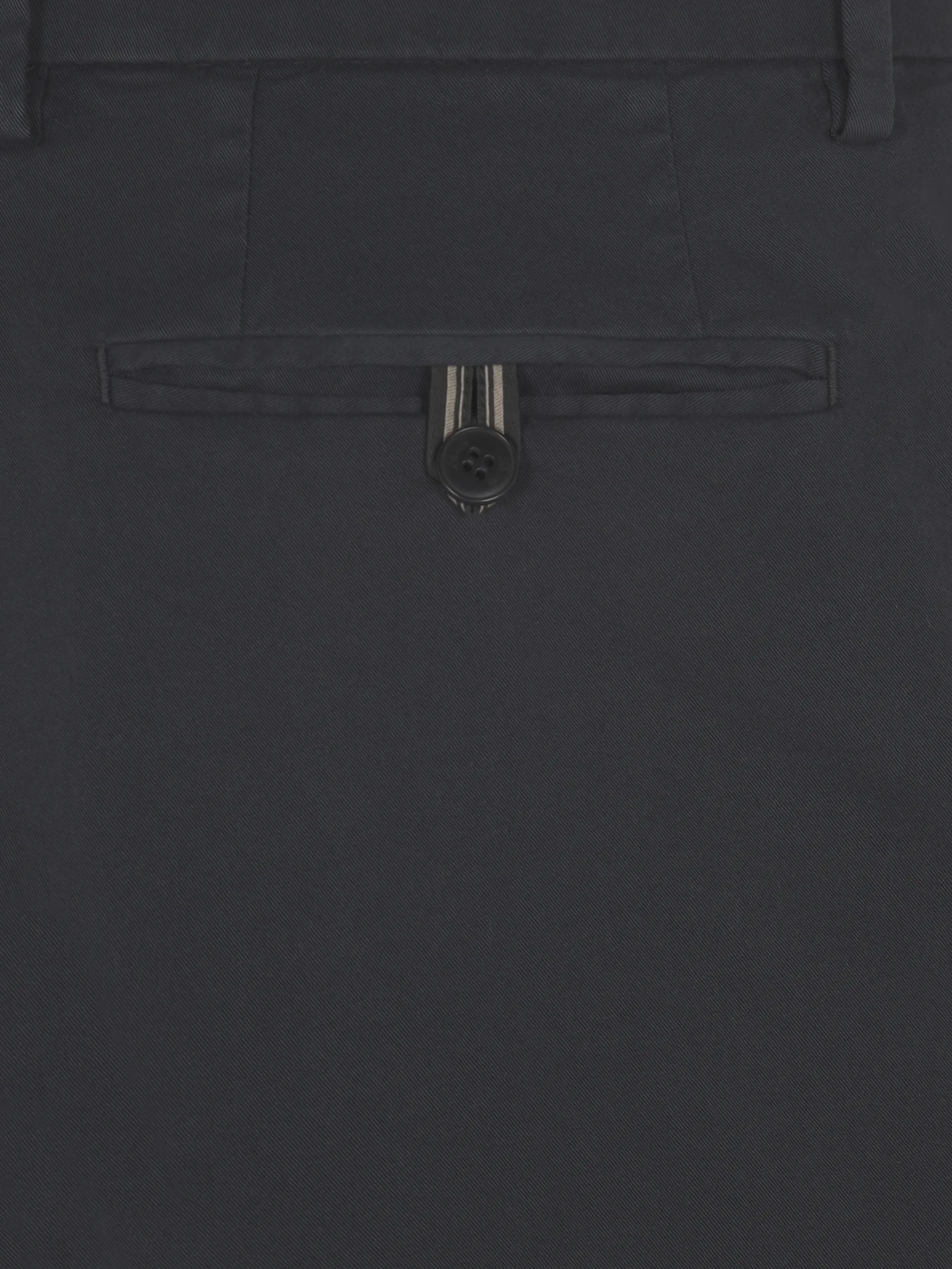 Clearance Brioni organic stretch cotton Pienza trousers Midnight Blue