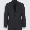 New Brioni checked Escorial wool Brunico suit Navy blue