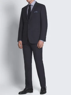 New Brioni checked Escorial wool Brunico suit Navy blue
