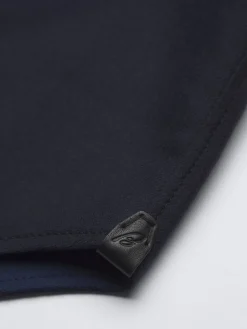 Outlet Brioni double-splittable wool Vagabond overshirt Navy blue