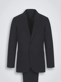Online Brioni pinstriped Super 210's wool Brunico suit Navy blue