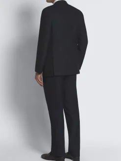 Online Brioni pinstriped Super 210's wool Brunico suit Navy blue