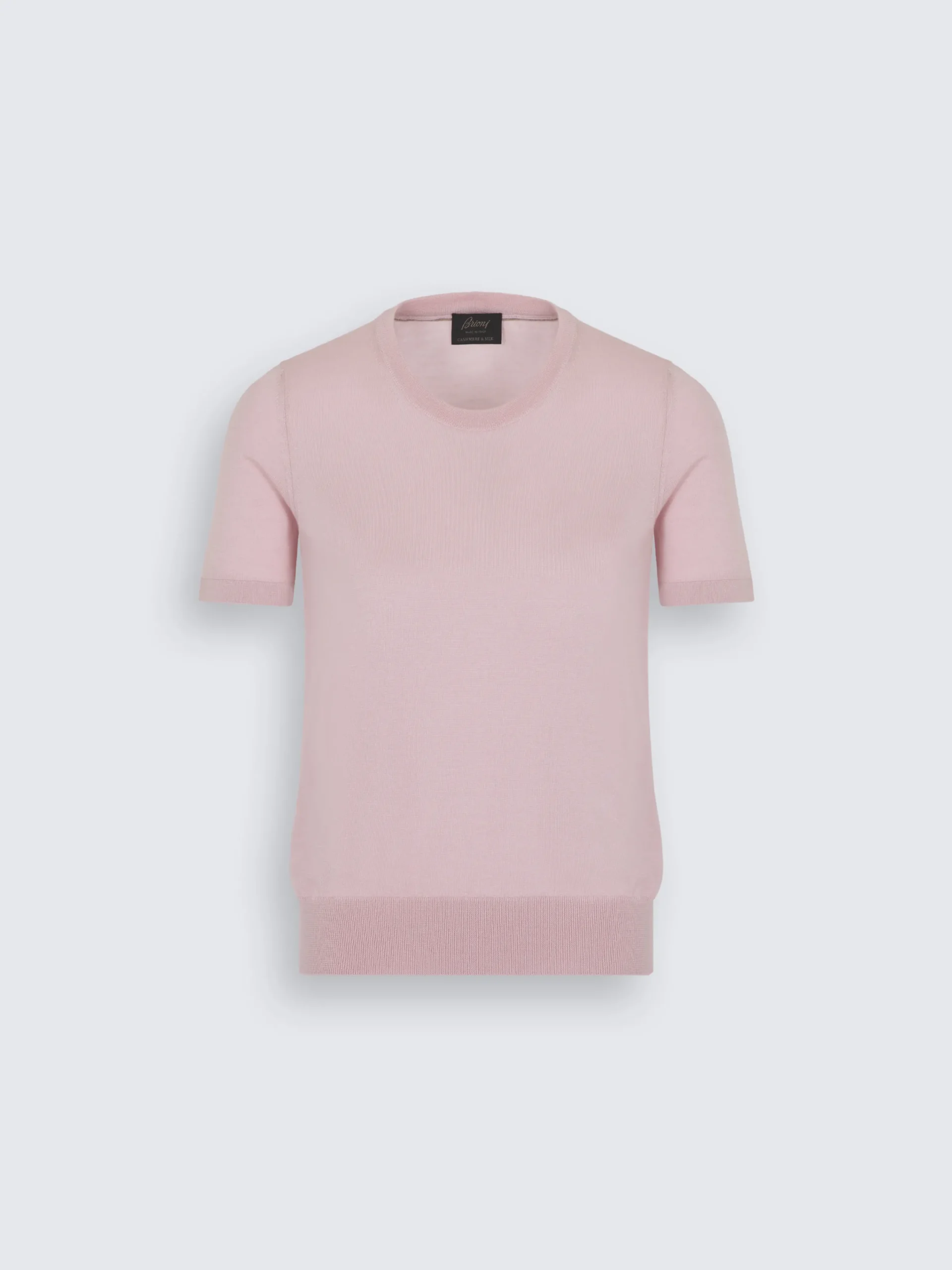 Discount Brioni Pink cashmere and silk T-shirt
