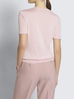 Discount Brioni Pink cashmere and silk T-shirt