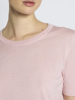 Discount Brioni Pink cashmere and silk T-shirt