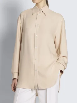 Outlet Brioni Red wool and silk double-breasted Flavia jacket