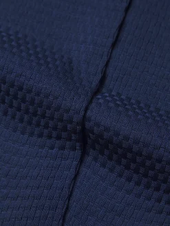 Online Brioni cotton Trama weave socks Royal blue