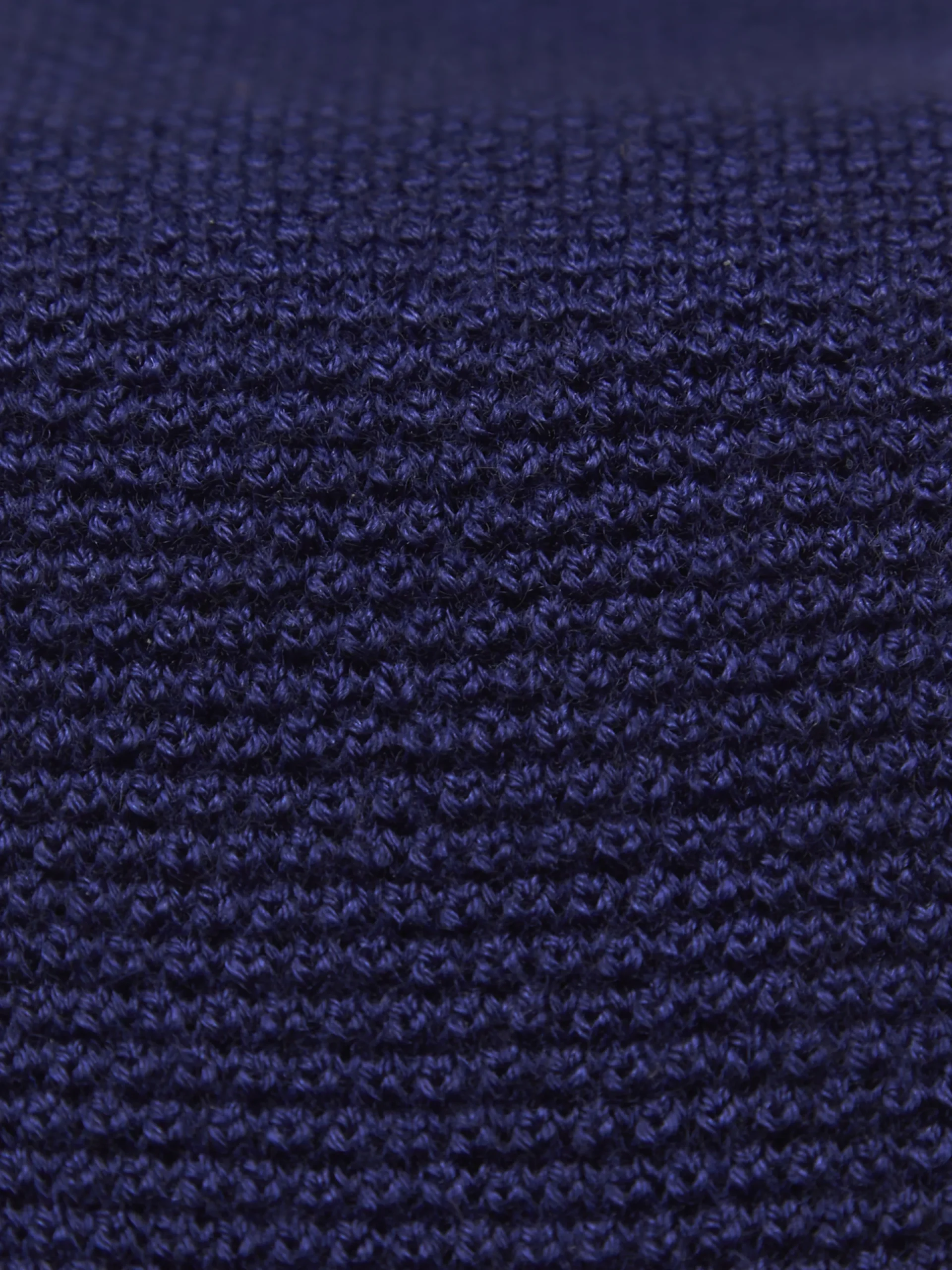 Clearance Brioni knitted cashmere and silk tie Royal blue