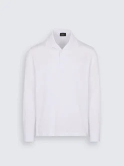 Online Brioni Sky blue silk and cotton jersey blazer