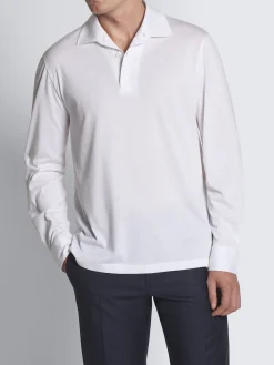 Online Brioni Sky blue silk and cotton jersey blazer