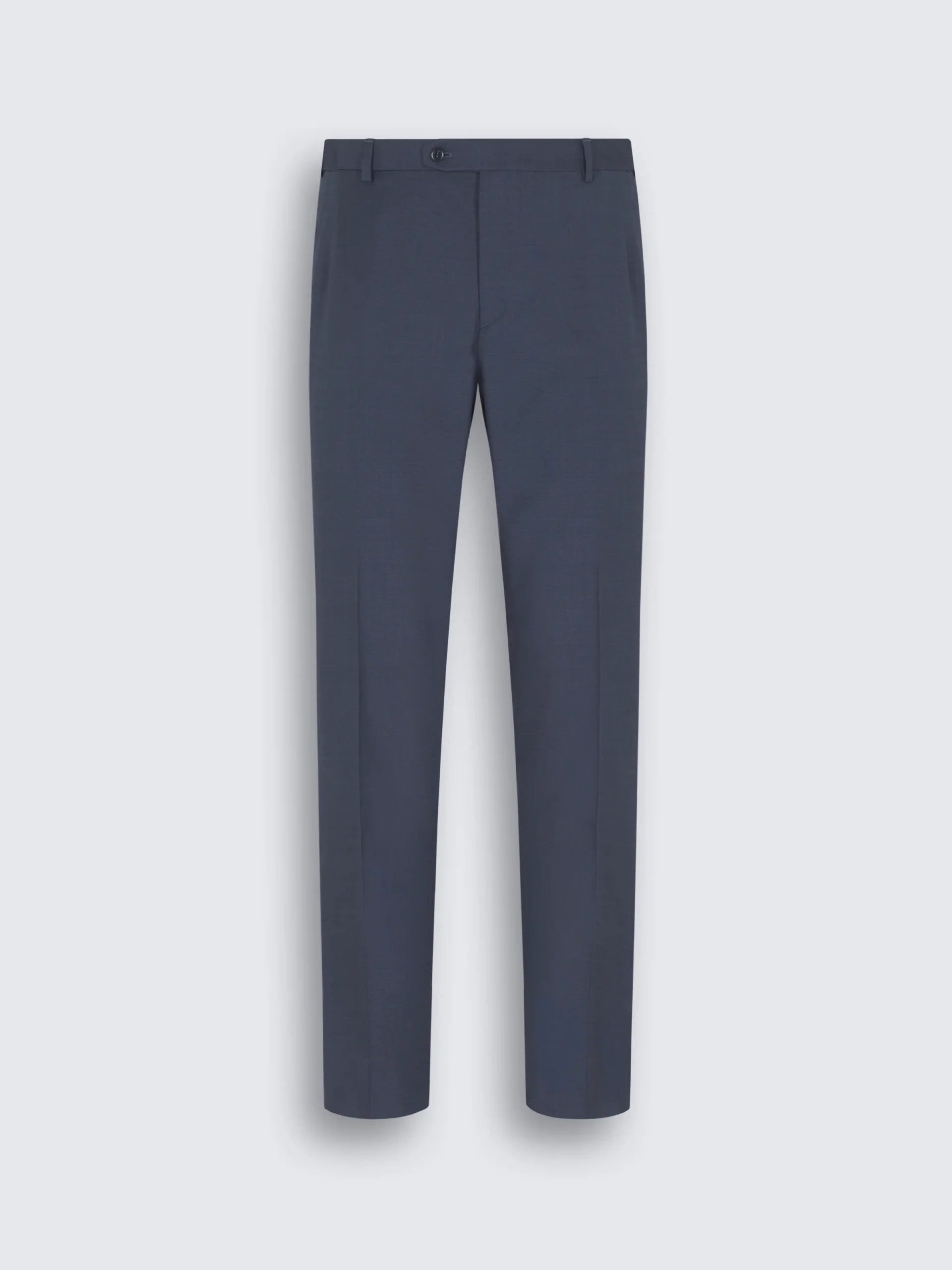 Sale Brioni Super 130's wool sharkskin Journey trousers Steel blue