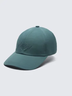 New Brioni Performa baseball hat Teal green