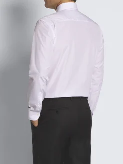 Sale Brioni and lilac checked Giza 45 cotton formal shirt White