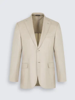 Sale Brioni White and pink striped cotton and linen Capri collar shirt