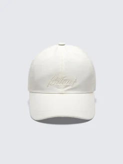 Fashion Brioni Performa baseball hat White